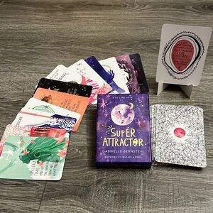 Super Attractor A 52-Card Deck by Gabrielle Bernstein Art by Micaela Ezra EUC